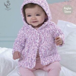 King Cole Yummy Knitting Pattern Babies Jackets 4535
