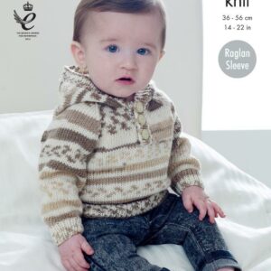 King Cole DK Easy Knit Knitting Pattern Raglan Sweaters 4516
