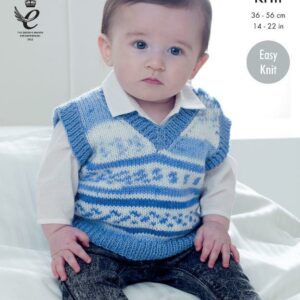 King Cole DK Easy Knit Knitting Pattern Slipovers 4515