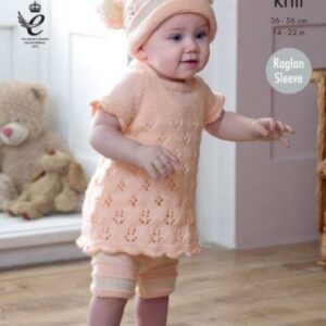 King Cole DK Knitting Pattern Baby Set 4731