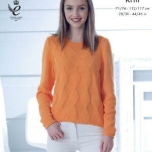 King Cole DK Knitting Pattern Slipover and Sweater 4840