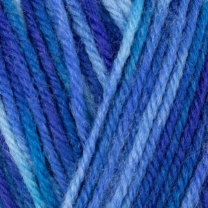 West Yorkshire Spinners Colourlab Sock DK Yarn Wool 150g - 1200 Blues - Image 1