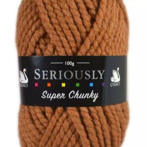 Cygnet Seriously Chunky Yarn 100g 401 Cookie