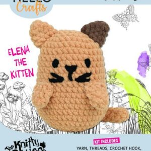 Knitty Critters Hello Softie KC894 Elena The Kitten