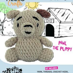 Knitty Critters Hello Softie KC895 Pawl The Puppy