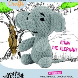 Knitty Critters Hello Softie KC896 Ethan The Elephant