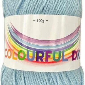 Cygnet Colourful DK Wool Yarn 100g - Balmy Blue 9010