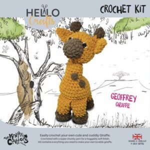 Knity Critters Crochet Kit Geoffrey Giraffe KC561