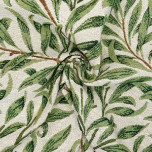 Cotton Woven Tapestry Upholstery Fabric Material WILLOW BOUGH SAGE