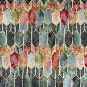 Cotton Woven Tapestry Upholstery Fabric Material MULLION