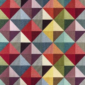 Cotton Woven Tapestry Upholstery Fabric Material GIANT GEMSTONE