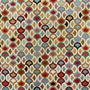 Cotton Woven Tapestry Upholstery Fabric Material DOODLE