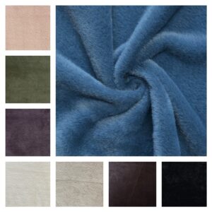 Luxury Rabbit Faux Fur Fabric Material