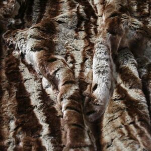 Super Luxury Faux Fur Fabric Material - CHINCHILLA 350