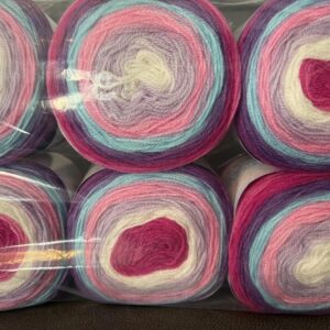 Cygnet Curl Cakes DK Knitting Wool Yarn 150g Tulip 207