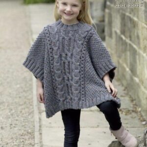 King Cole Chunky Knitting Pattern Tebbards and Hat 5292