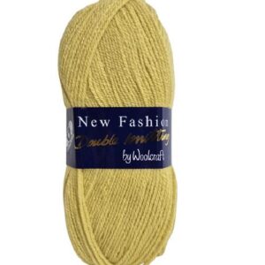 Woolcraft New Fashion Double Knitting Yarn Wool 100g Maize 204