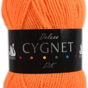Cygnet DK Double Knitting Acrylic Yarn 100g 1182 Goldfish