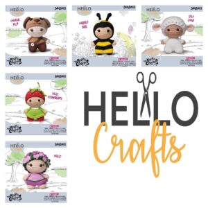 Knitty Critters Bambinos Amigurumi Crochet Kit