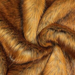 Super Luxury Faux Fur Fabric Material - LONG PILE REYNARD FOX