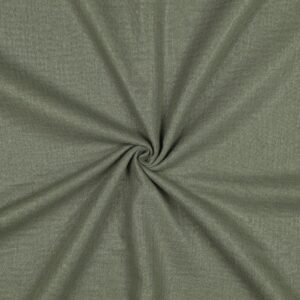 Glitter Double Gauze Fabric Material - MOSS