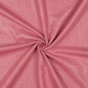 Glitter Double Gauze Fabric Material - SALMON