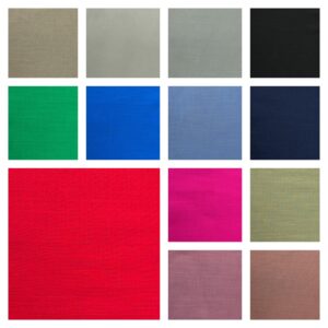 Stretch Linen With Cotton Fabric Material