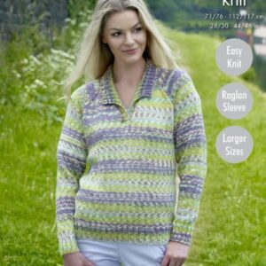King Cole DK Easy Knit Knitting Pattern Sweaters 5306