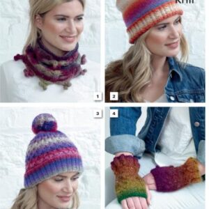 King Cole DK Knitting Pattern Apparel Accessories 5150