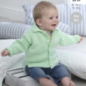 King Cole DK Knitting Pattern Jackets 5256