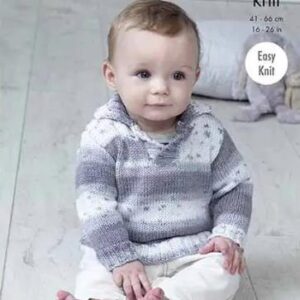 King Cole DK Easy Knit Knitting Pattern Sweaters 5103