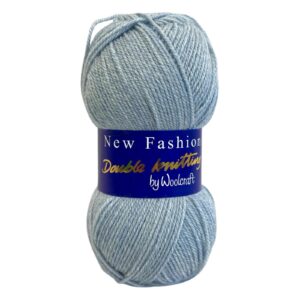 Woolcraft New Fashion Double Knitting Yarn Wool 100g Stone Wash 204