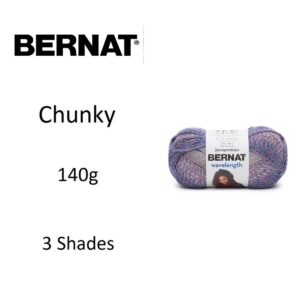 Bernat Wavelength Chunky Knitting Wool Yarn 140g