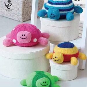 King Cole DK Knitting Pattern Tortoises 9043