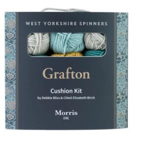 West Yorkshire Spinners Morris DK Grafton Cushion Kit Yarn and Pattern