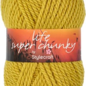 Stylecraft Life Super Chunky Knitting Wool Yarn 100g Zesty 1597