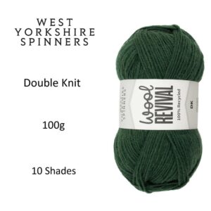 West Yorkshire Spinners Wool Revival Recycled DK Knitting Yarn 100g