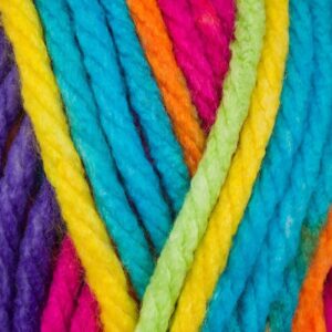 DIS Stylecraft Merry Go Round XL Chunky Knitting Wool Yarn 100g - 3142 Rainbow