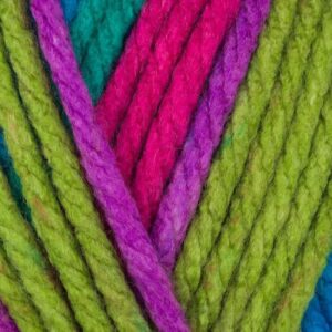 DIS Stylecraft Merry Go Round XL Chunky Knitting Wool Yarn 100g - 3721 Apple Sours