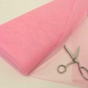 Dress Net 100% Polyester Tulle Fabric Material - SEALING WAX