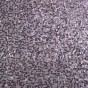 Luxury Sequin Dance Wear Stretch Fabric Material - LAVENDER