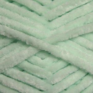 Dis King Cole Yummy Chenille Knitting Yarn Chunky 2221 Mint - per 100 gram ball
