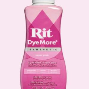 Rit DyeMore Synthetic Fabric LIQUID Dye - Super Pink
