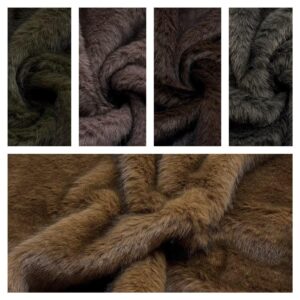 Super Luxury Faux Fur Fabric Material ALASKAN