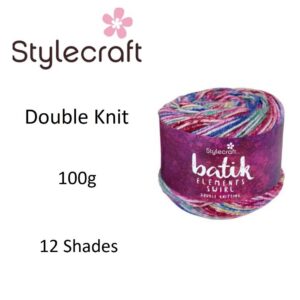 Stylecraft Batik Elements Swirl Cake DK Double Knitting Wool Yarn 100g