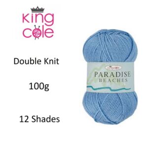 King Cole Paradise Beaches DK Double Knitting Wool Yarn 100g
