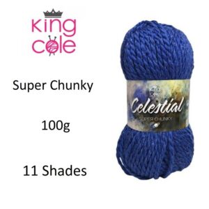 King Cole Celestial Super Chunky Knitting Wool Yarn 100g