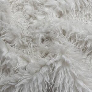 Super Luxury Faux Fur Fabric Material MONGOLIAN LAMB