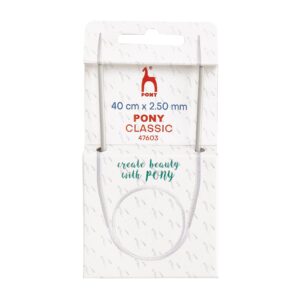 Pony Classic Fixed Circular Knitting Needles Pins