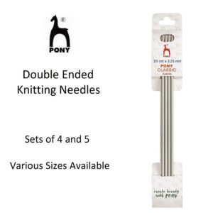 Pony Classic Double Ended Knitting Needles Set